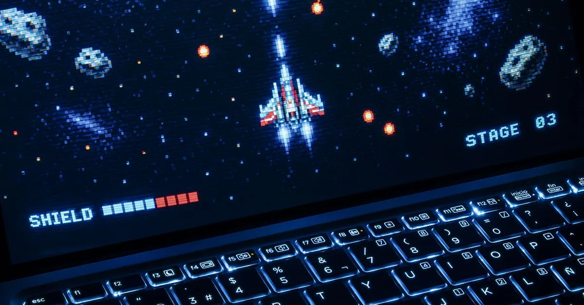 Colorful pixels on a computer screen, showing a decoded Base64 image up close