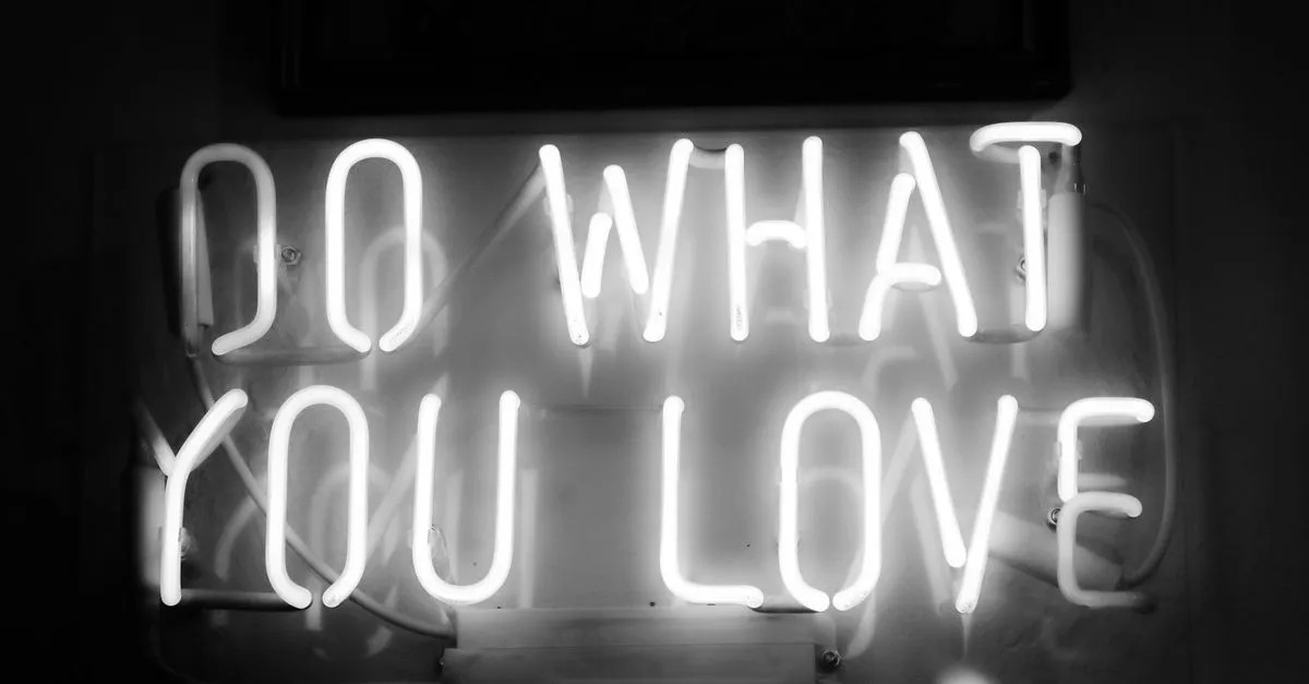 Neon sign letters glowing at night, illustrating fancy text styles for social media bios