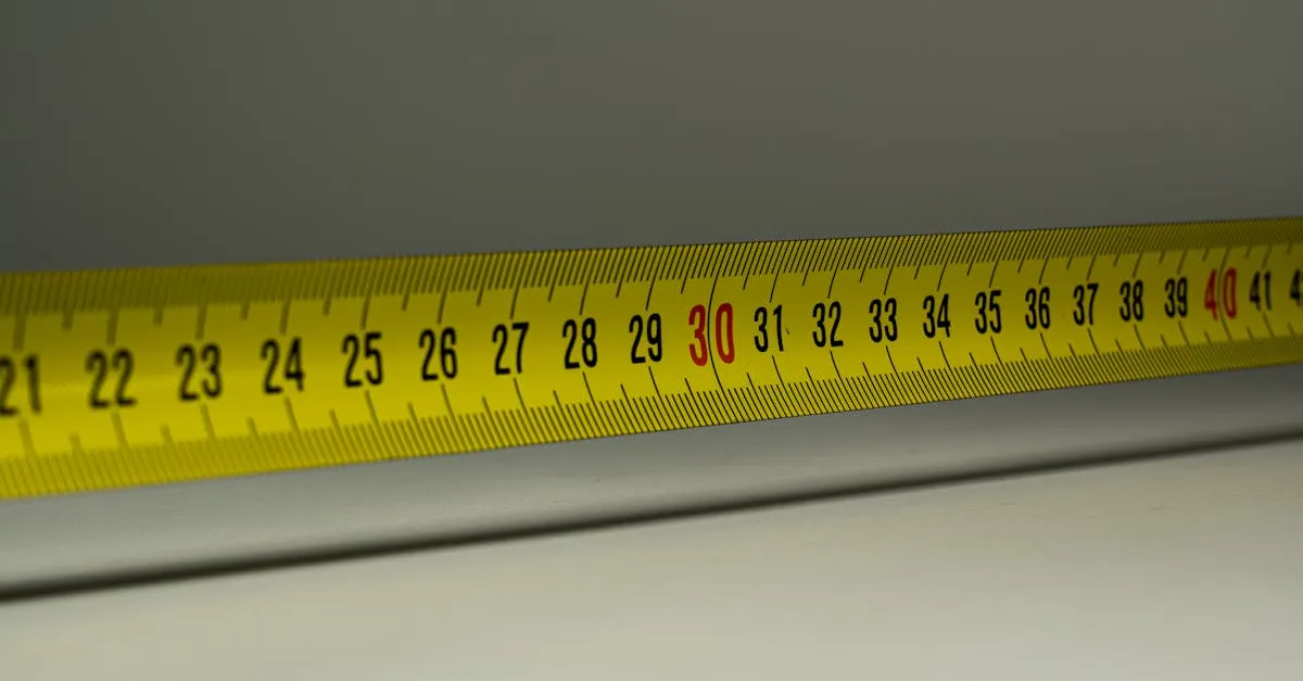 Ruler and measuring scale for unit conversion between measurement systems